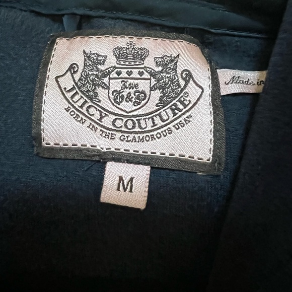 Navy blue velour robe - Picture 4 of 6